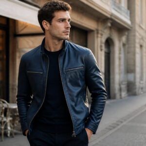 découvrez bleu de chauffe, la marque française innovante qui réinvente le blouson en cuir avec élégance et savoir-faire artisanal.