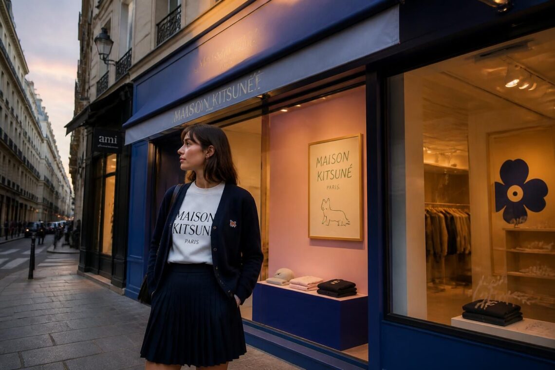 découvrez maison kitsuné, la marque parisienne qui allie élégance intemporelle et esprit pop audacieux pour une mode unique et raffinée.