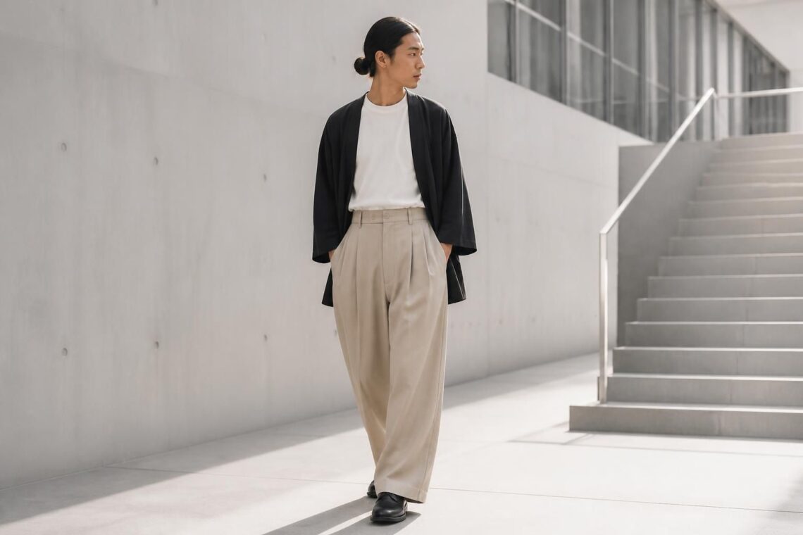 découvrez pourquoi le pantalon japonais séduit les amateurs de mode minimaliste grâce à sa coupe épurée, son confort optimal et son élégance intemporelle.