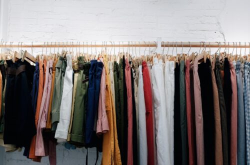A colorful line