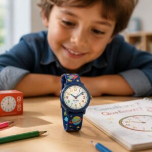 découvrez flikflak, la montre enfant alliant plaisir et apprentissage pour aider votre enfant à lire l'heure facilement tout en s'amusant.