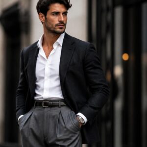 découvrez notre sélection de pantalons taille haute pour homme, alliant élégance revisitée et style moderne pour sublimer votre look au quotidien.