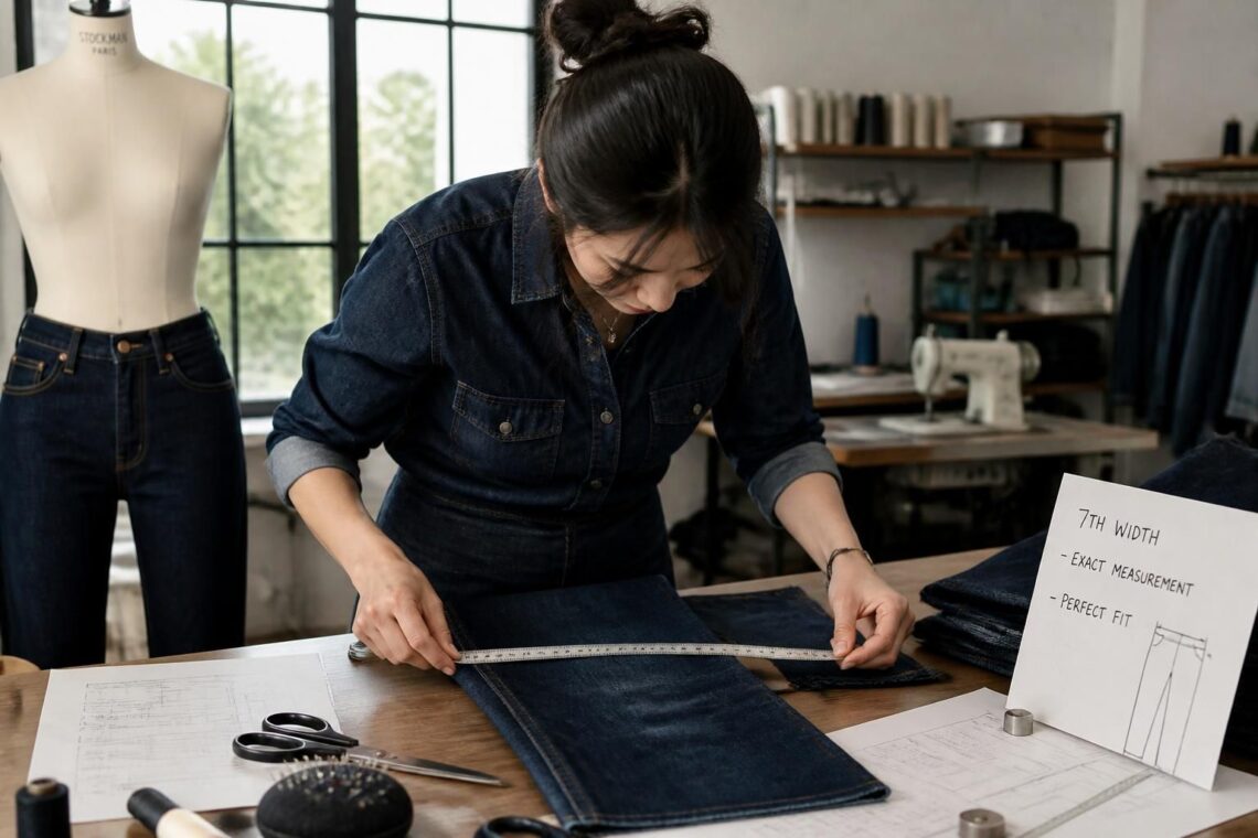découvrez comment choisir la septième largeur, une mesure essentielle pour un jean parfaitement ajusté et confortable.