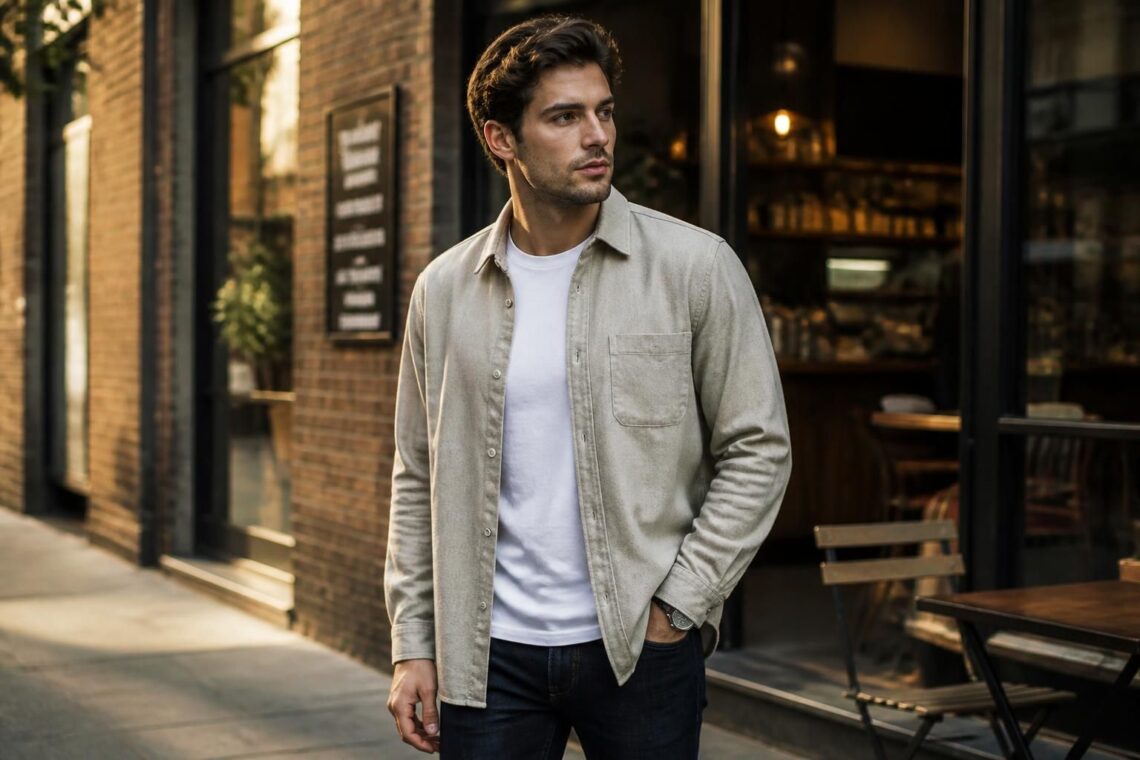 découvrez la surchemise homme, l'indispensable de la saison pour adopter un look décontracté chic, alliant confort et style avec élégance.