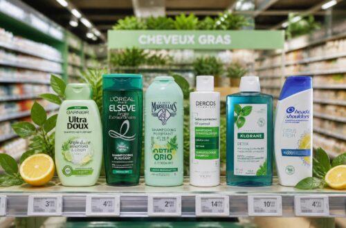 découvrez notre sélection des meilleurs shampoings pour cheveux gras disponibles en supermarché, efficaces pour réguler l'excès de sébum et retrouver des cheveux frais et légers au quotidien.