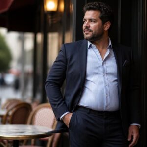 découvrez des tenues et vêtements adaptés pour homme avec un gros ventre, alliant confort et style affirmé pour une allure moderne et élégante.