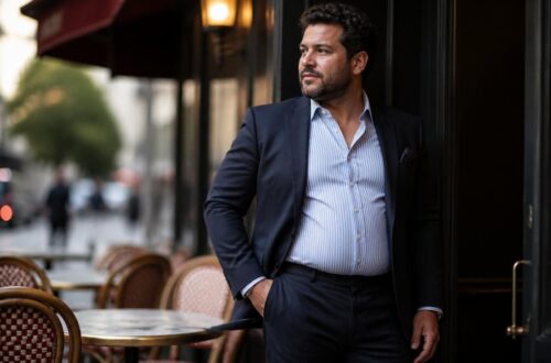 découvrez des tenues et vêtements adaptés pour homme avec un gros ventre, alliant confort et style affirmé pour une allure moderne et élégante.