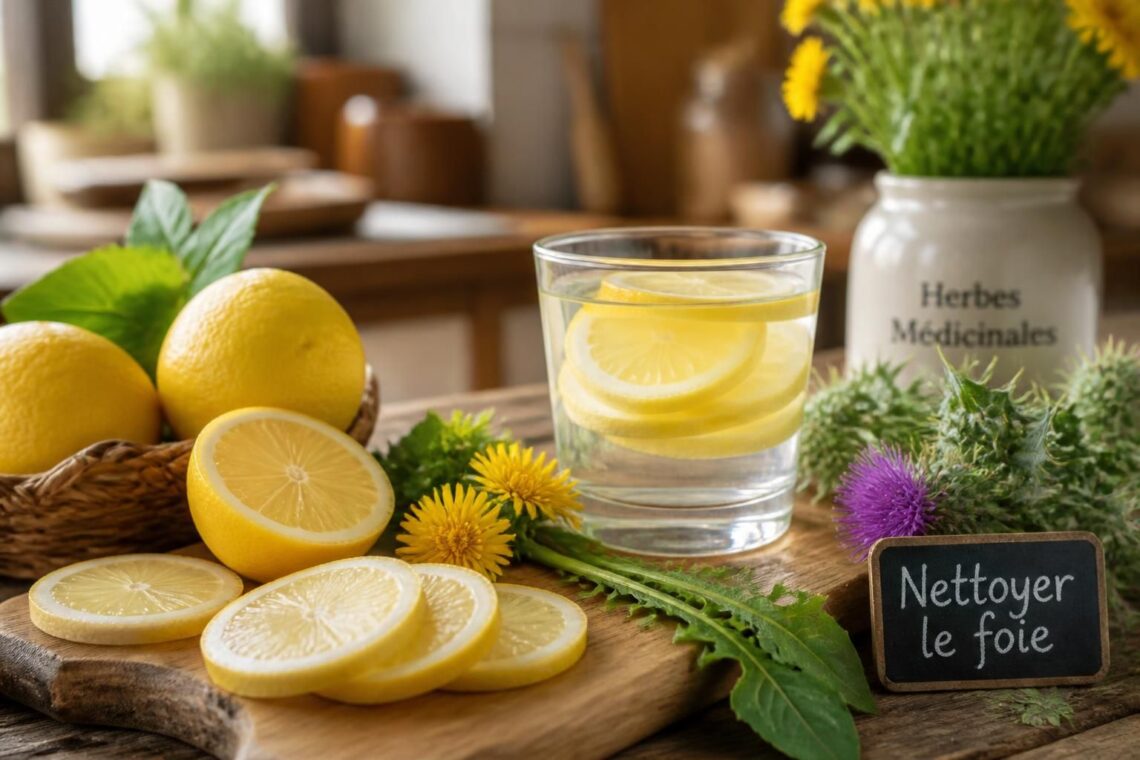 découvrez des remèdes de grand-mère efficaces pour nettoyer votre foie avec du citron et d'autres astuces naturelles simples à suivre.
